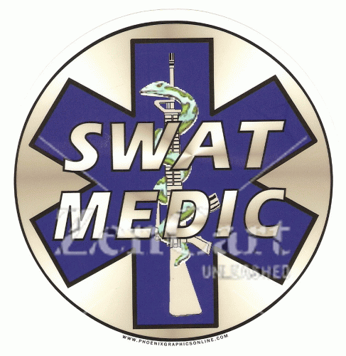 SWAT MEDIC Decal