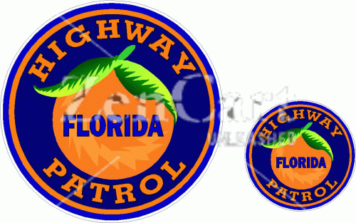 Florida Highway Patrol Decal