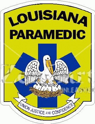 Louisiana Paramedic Decal