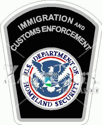 DHS Immigration And Customs Enforcement Decal