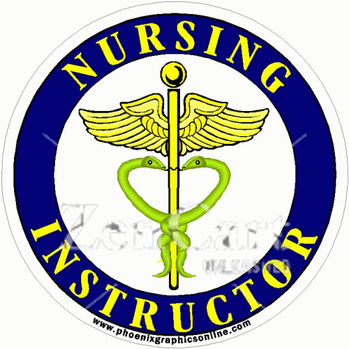 Nursing Instructor Decal