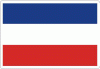 Yugoslavia Flag Decal