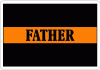 Orange Line Father Fugitive Recovery Decal