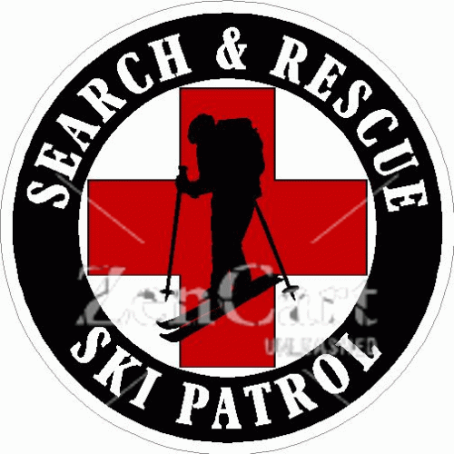 Search & Rescue Ski Patrol Decal