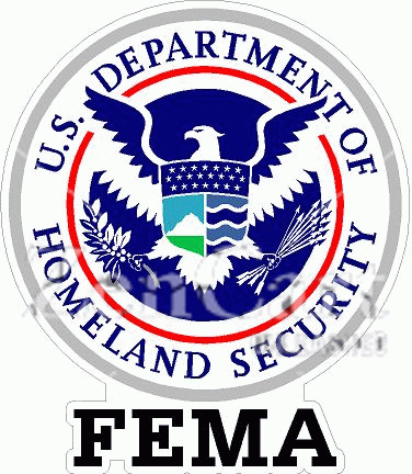 FEMA Federal Emergency Management Agency Decal
