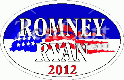 Romney Ryan 2012 Political Decal