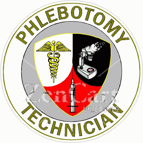 Phlebotomy Technician Decal