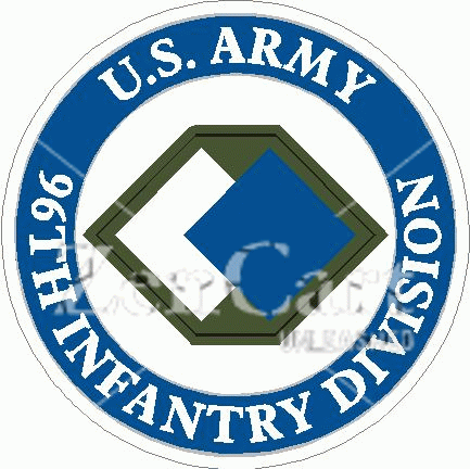 U.S. Army 96Th Infantry Division Decal