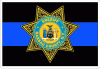 Sheriff Nassau County NY Badge Decal