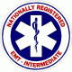 Nationally Registered EMT-Intermediate Decal