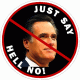 Mitt Romney Just Say Hell No Decal