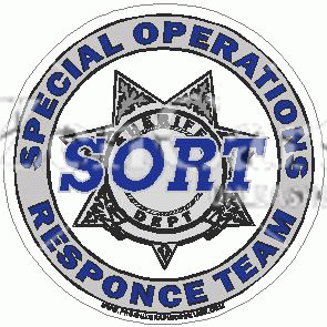 SORT Special Operations Responce Team Decal