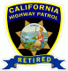 California Highway Patrol Retired Decal
