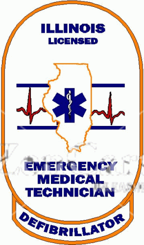 Illinois EMT Defibrillator Decal