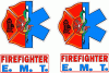 Firefighter / EMT Decal Set