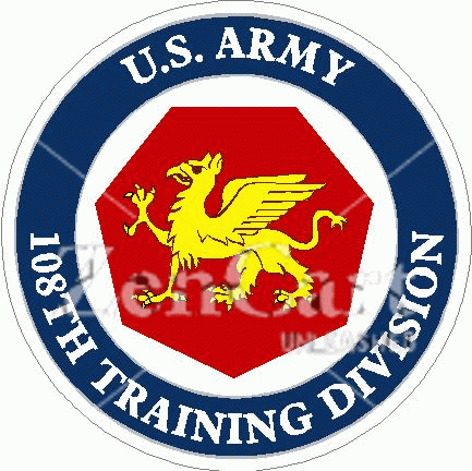 U.S. Army 108Th Training Division Decal