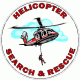 Helicopter Search & Rescue Decal