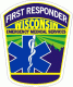 Wisconsin First Responder Decal