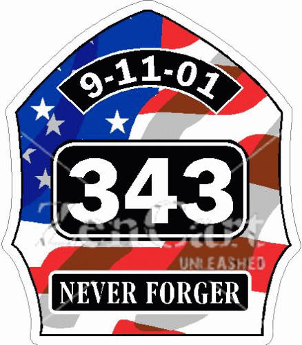 9-11-01 Never Forget Decal