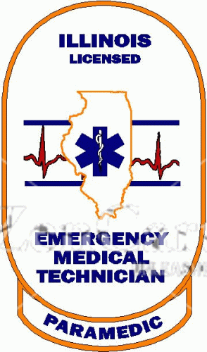 Illinois EMT Paramedic Decal