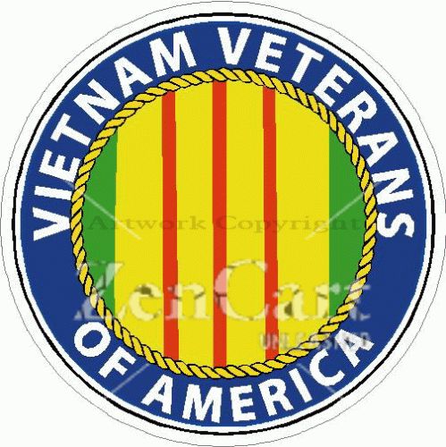 Virtnam Veterans Of America Decal