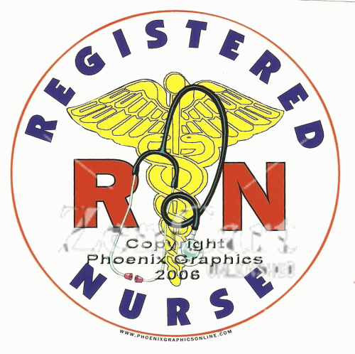 Registered Nurse Decal