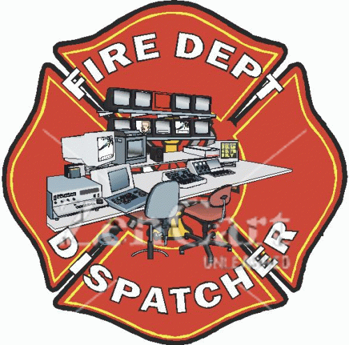 Fire Dept. Dispatcher Decal