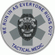 All American Badass Tactical Medic Greyscale
