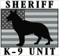 K-9 Sheriff Decal