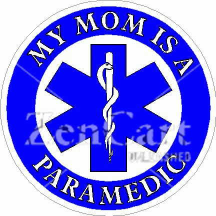 My Mom Is A Paramedic Decal
