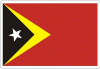 East Timor Flag Decal