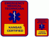 Kansas EMT Decal