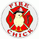Fire Chick Decal
