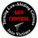 Gun Control Turning Law-Abiding Citizens Into Victims Decal