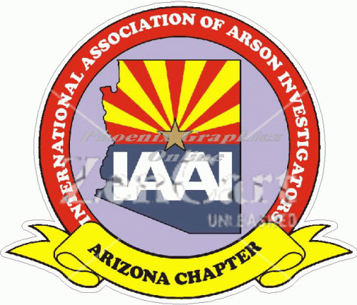 Arizona International Asso. of Arson Investigators Decal