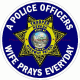 Nevada Trooper A Police Officers Wife Prays Everyday Decal