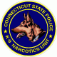 Connecticut State Police K-9 Narcotics Unit Decal