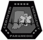 Subdued Indiana Certified Emergency Paramedic Decal