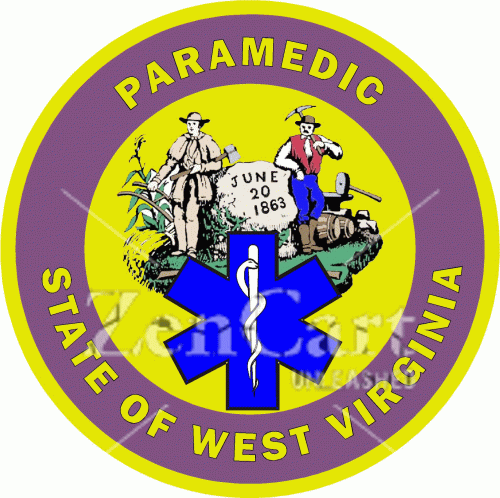 West Virginia EMT-P Decal
