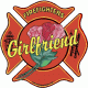 Firefighters Girlfriend Decal