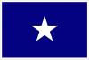 Confederate Flag Bonnie Blue Decal