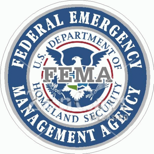FEMA Federal Emergency Management Agency Decal