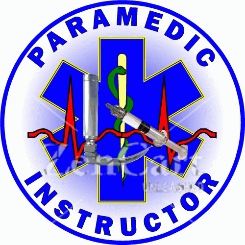 Paramedic Instructor Decal