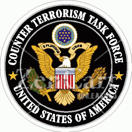 Counter Terrorism Task Force USA Decal