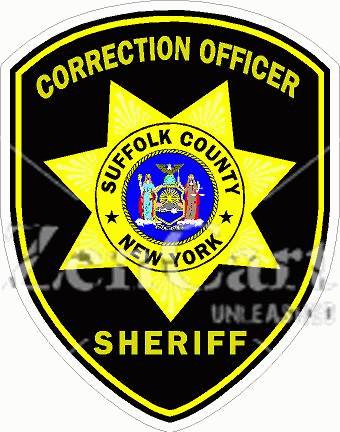 Correction Officer Suffolk County NY Sheriff Decal