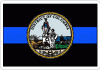 Thin Blue Line District of Columbia Decal