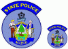 Maine State Police Decal