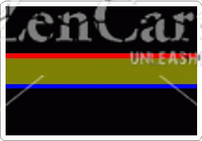 Thin Gold, Red, Blue Line Decal