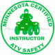 Minnesota Certified ATV Safety Instructor Decal