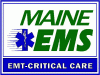 Maine EMS EMT Critical Care Decal
